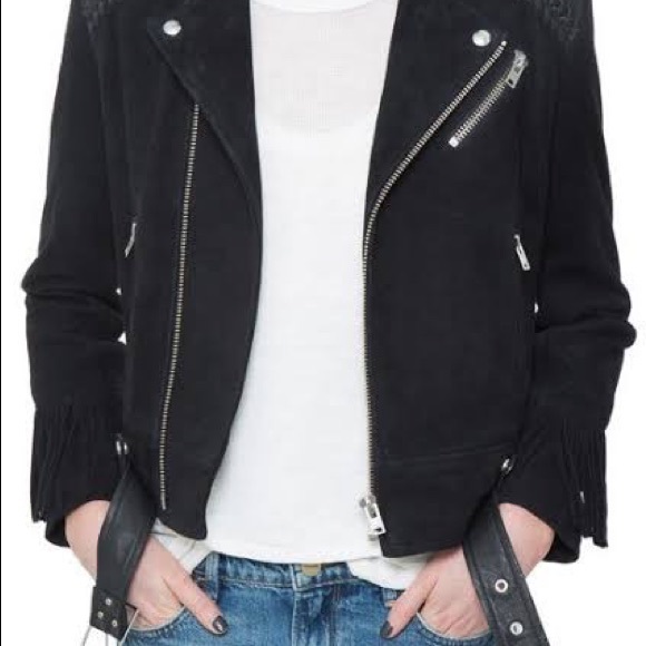 Iro black leather jacket - Picture 7 of 8